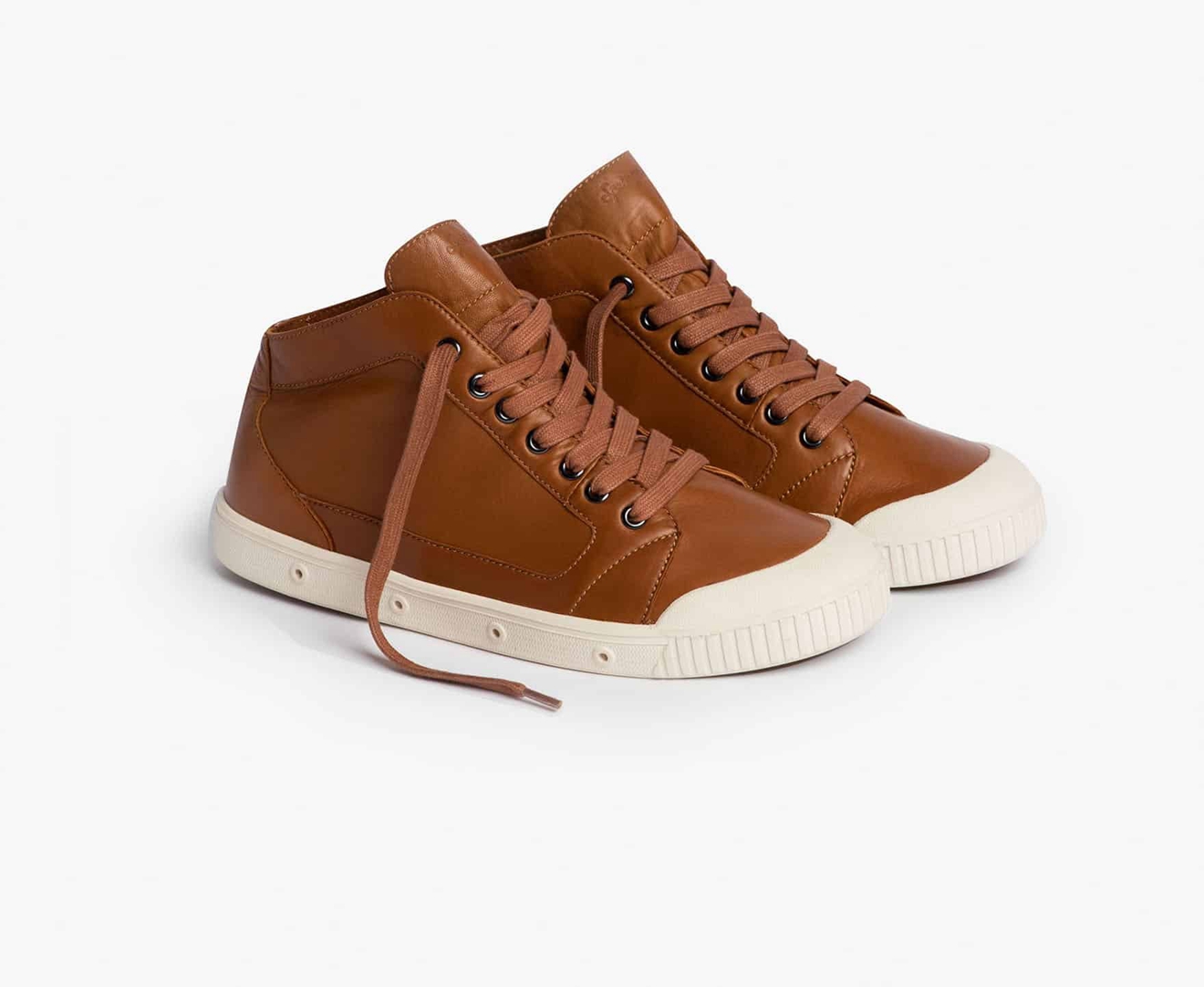 Spring Court M2 LAMBSKIN Men's Trainers Brown | South Africa-07ZFYJKLD